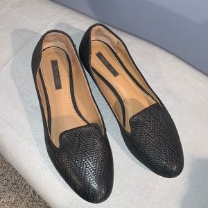 Rachel Zoe black flats